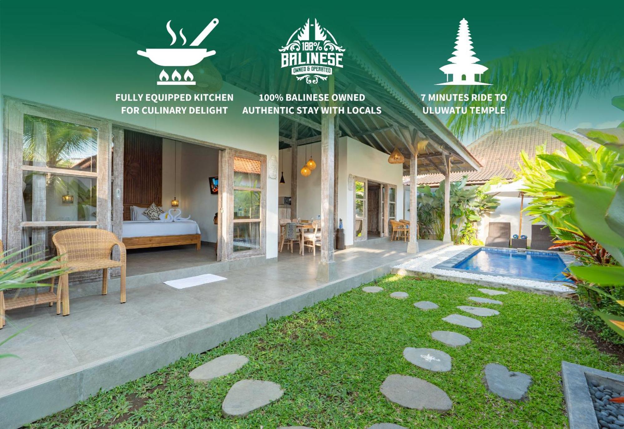 Rain Villa Uluwatu By Bukit Vista Exterior foto